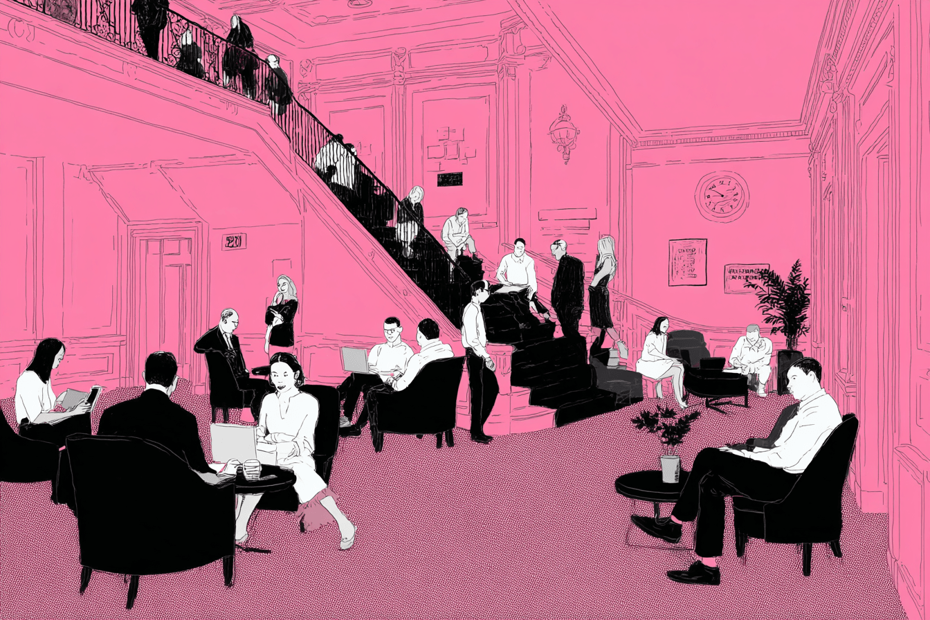 The Hotel Lobby as Co-Working Space